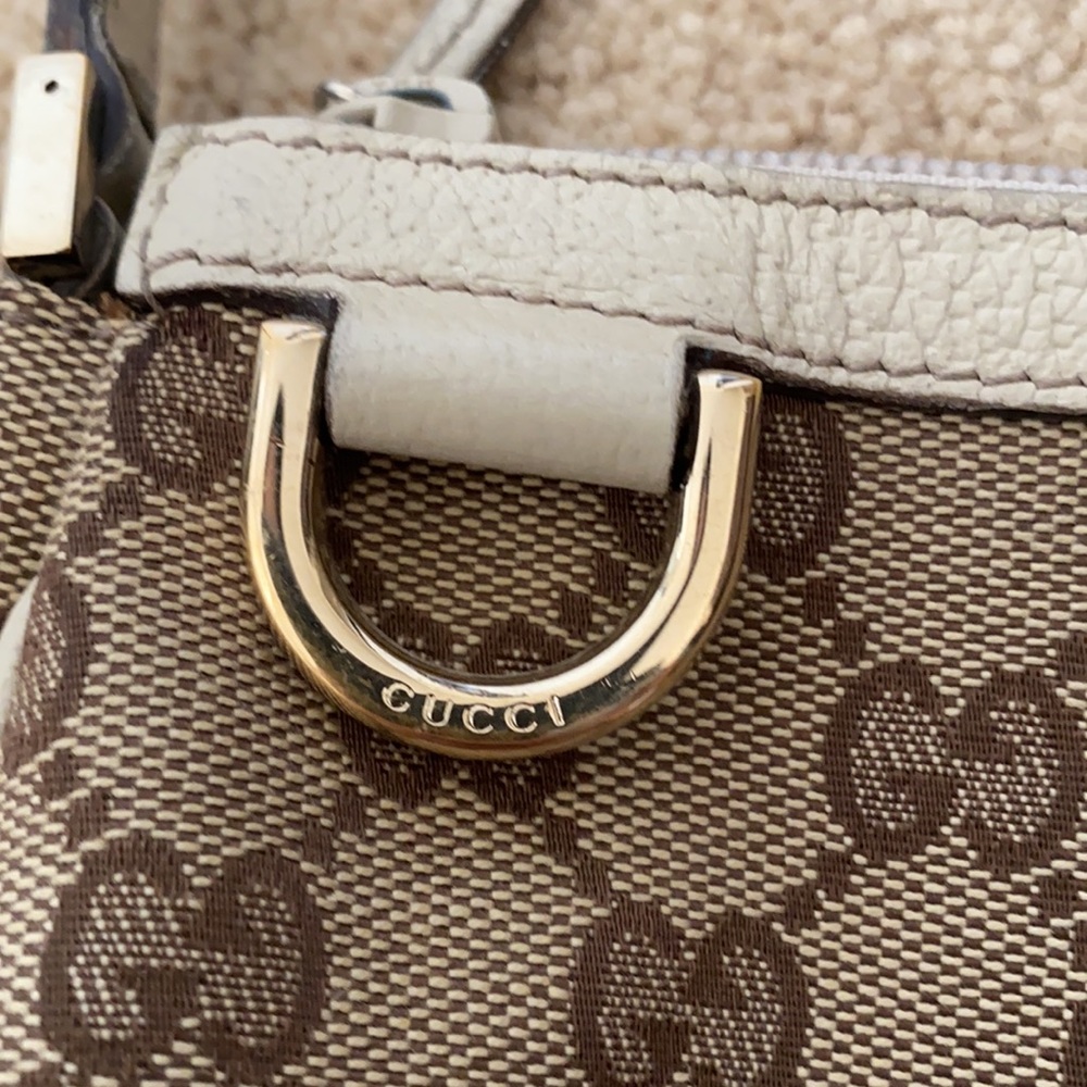 Vintage Gucci Shoulder Bag Tan - Picture 2 of 8